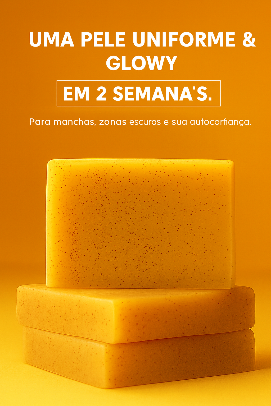Sabonete Anti-Manchas com Curcuma e Ácido Kójico